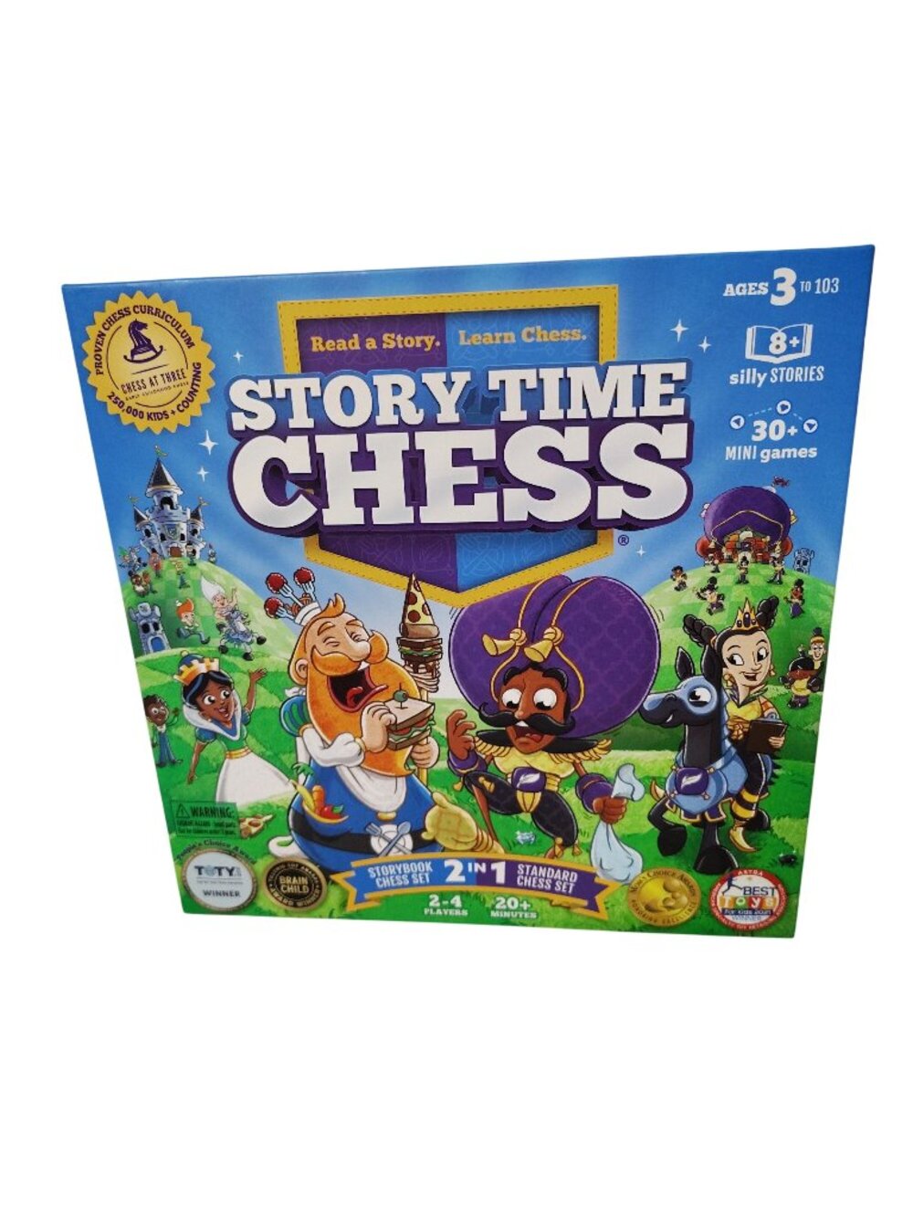 Story Time Chess Board Game For Kids Ages 3-103